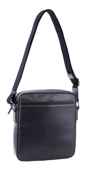 Bolsas Crossbody Pierre Cardin Couro Cross-Body Bag Masculino Azul Marinho | 8036-VUPMA