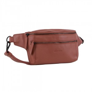 Bolsas Crossbody Pierre Cardin Leather 3-Way Sling Bag Feminino Rosa | 3927-RDZAB