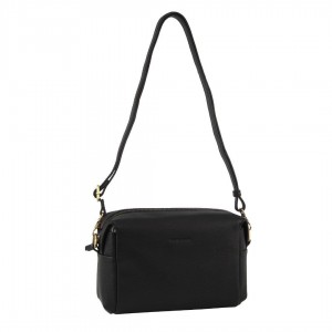 Bolsas Crossbody Pierre Cardin Leather Cross-Body Bag Clutch Feminino Pretas | 6394-VNSXF