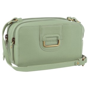 Bolsas Crossbody Pierre Cardin Leather Cross-Body Clutch Feminino Jade | 9341-FZODX