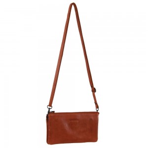 Bolsas Crossbody Pierre Cardin Leather Multiway Cross-Body Bag Feminino Marrom | 5401-DJNRB
