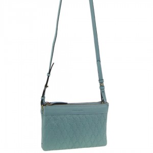 Bolsas Crossbody Pierre Cardin leather Pleated-Design Cross-Body Bag Feminino Azuis | 8567-KSTYP