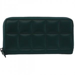 Carteira Com Zíper Pierre Cardin Italian Pleated Leather Zip Wallet Feminino Zirkon | 7123-ZWNPE