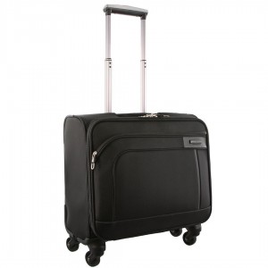 Malas De Viagem Pierre Cardin 4 Wheel Mobile Office Cabin Case Travel Pretas | 0598-NVSZY