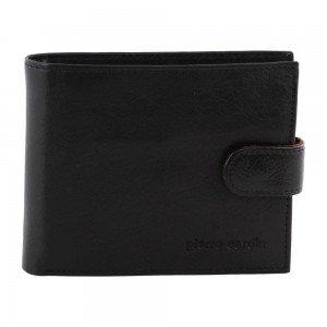 Tab Wallets Pierre Cardin Italian Leather Two Tone Wallet Masculino Pretas | 2609-NKZFX