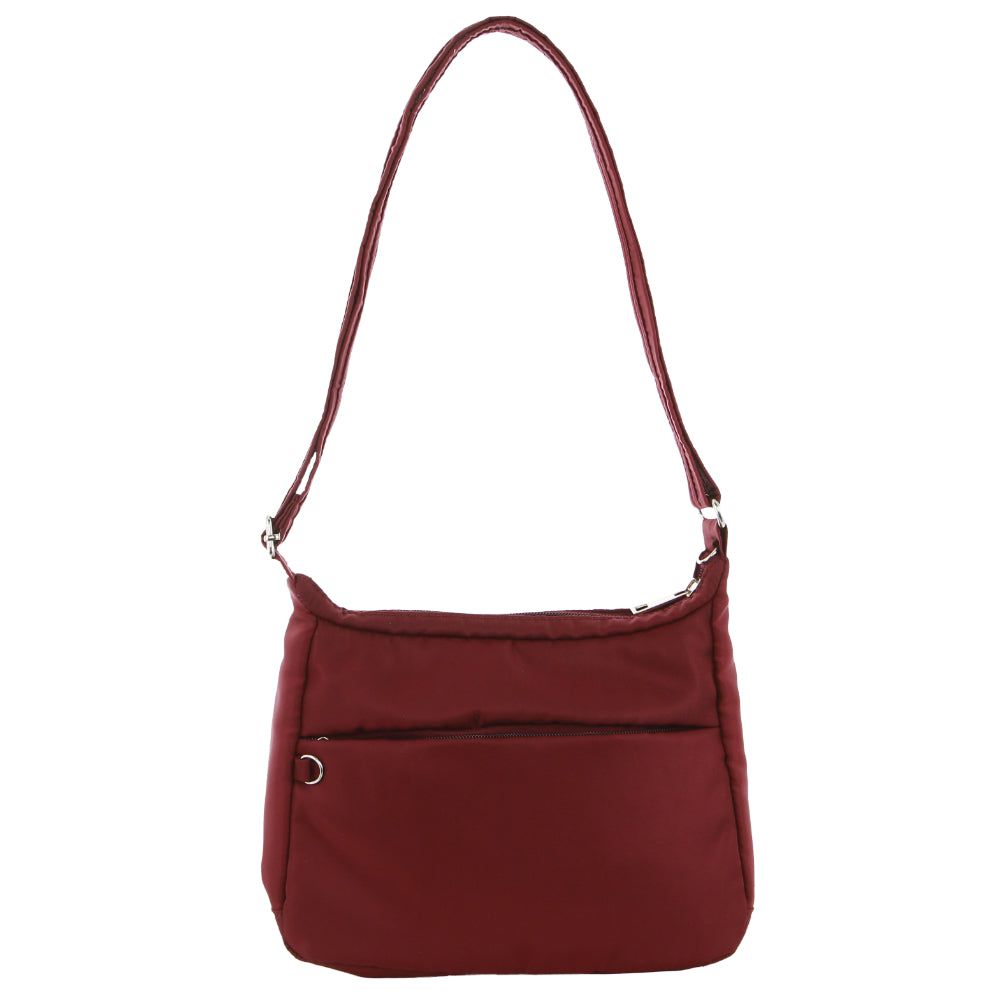 Anti-Theft Range Pierre Cardin Anti-Theft Cross Body Bag Feminino Bordeaux | 5968-ORGYQ