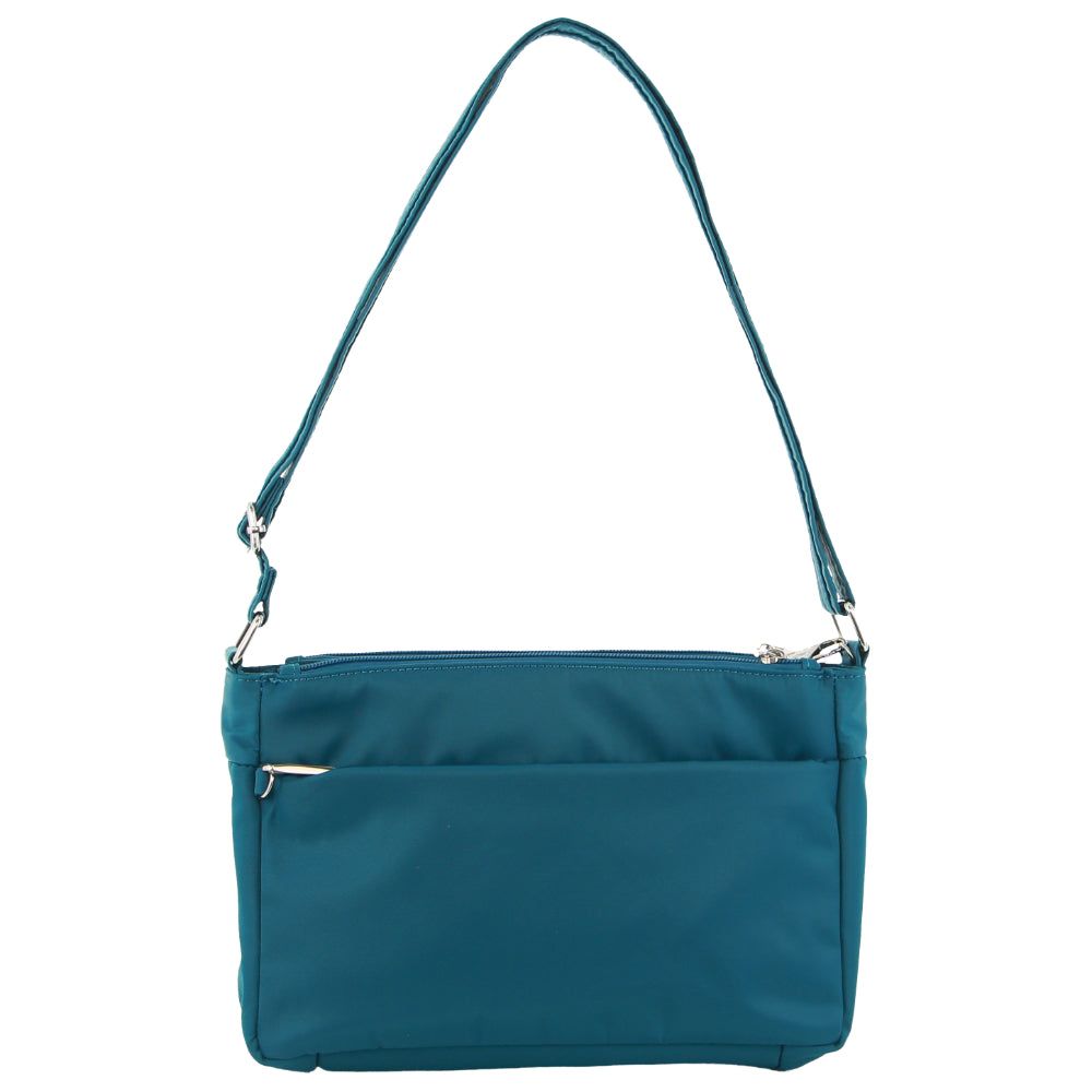 Anti-Theft Range Pierre Cardin Anti-Theft Cross-Body Bag Travel Turquesa | 5967-SPIJB