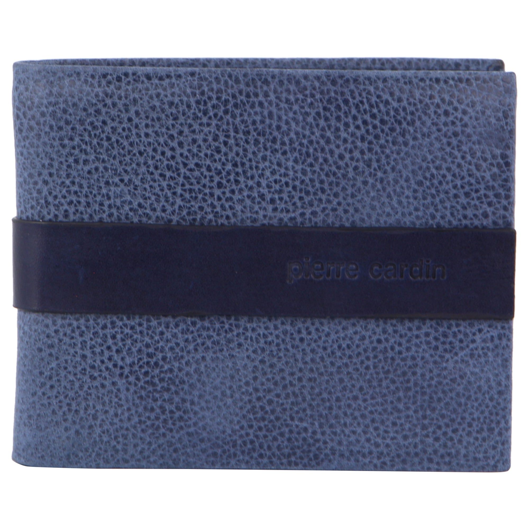 Bi-Fold Wallets Pierre Cardin Leather Bi-Fold Wallet Masculino Pretas | 7923-RPEYG