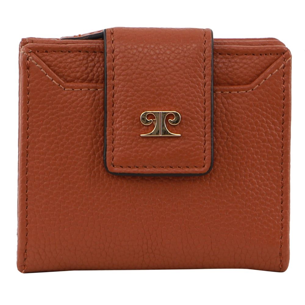 Bi-Fold Wallets Pierre Cardin Leather Flip-over Bi-fold Wallet Feminino Jade | 4920-EAXLR
