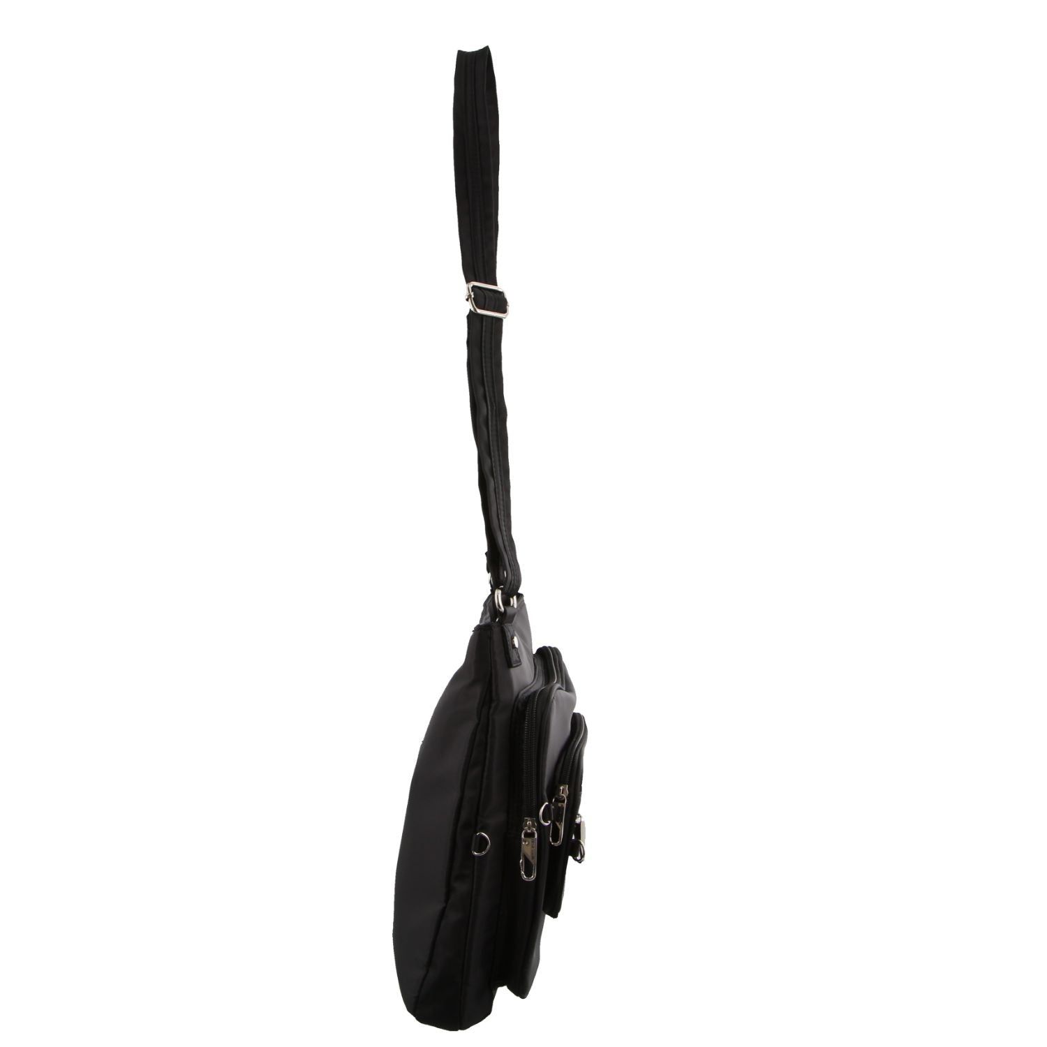 Bolsas Crossbody Pierre Cardin Anti-Theft Cross Body Masculino Pretas | 9317-PRCTO
