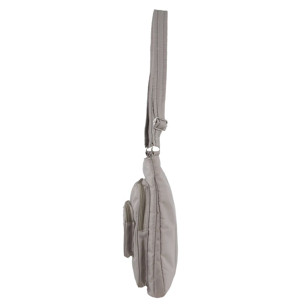 Bolsas Crossbody Pierre Cardin Anti-Theft Cross Body Bag Feminino Cinzentas Marrom | 2981-QMXLG