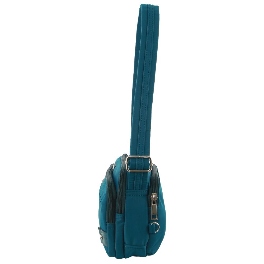 Bolsas Crossbody Pierre Cardin Anti-Theft Cross Body Bag Feminino Turquesa | 1607-WDGMI
