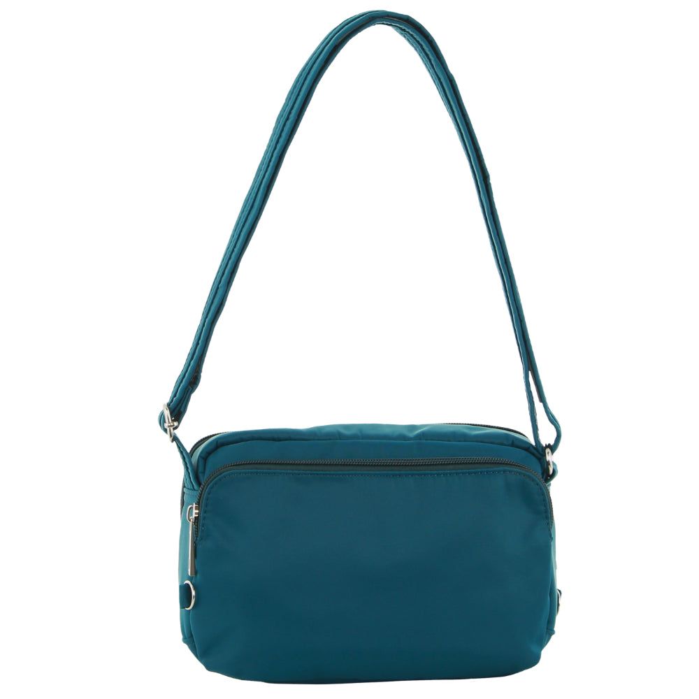 Bolsas Crossbody Pierre Cardin Anti-Theft Cross Body Bag Feminino Turquesa | 1607-WDGMI
