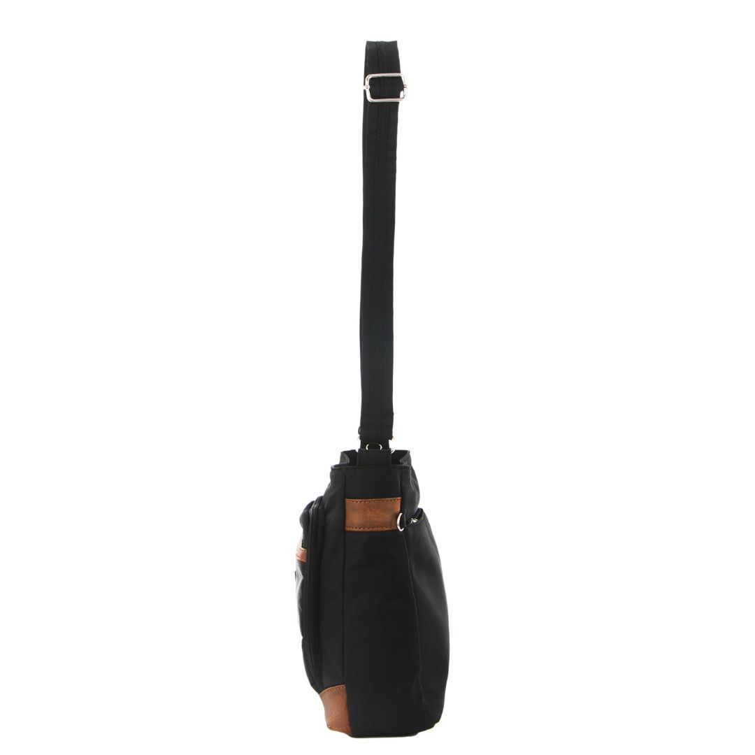 Bolsas Crossbody Pierre Cardin Anti-Theft Cross Body Bag Feminino Pretas | 1423-OFHPR