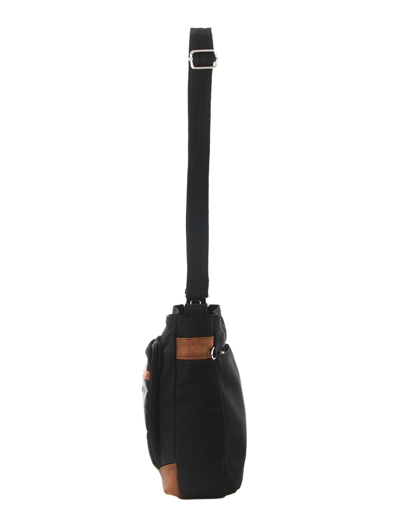 Bolsas Crossbody Pierre Cardin Anti-Theft Cross Body Bag Masculino Pretas | 0178-BOWFK