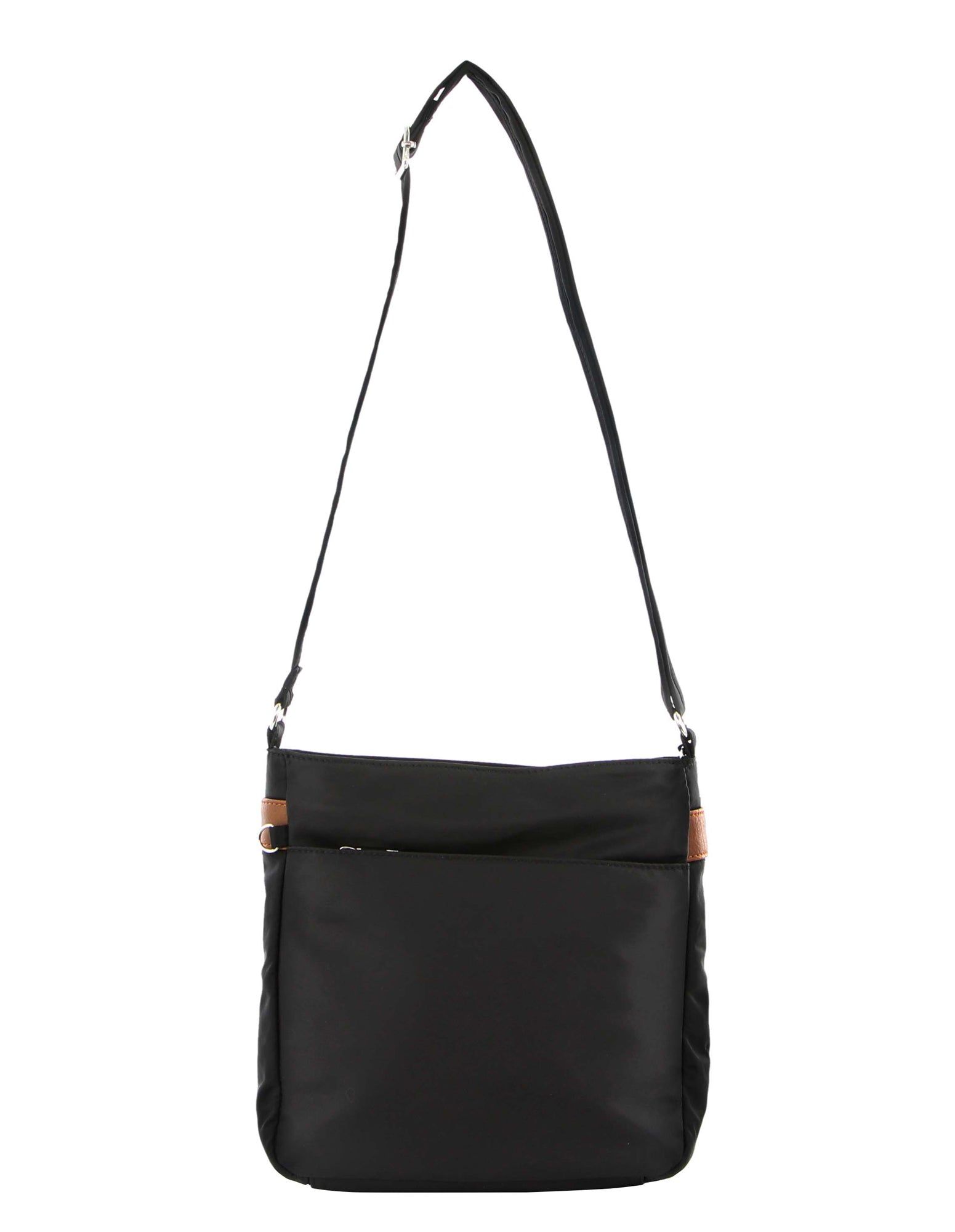 Bolsas Crossbody Pierre Cardin Anti-Theft Cross Body Bag Masculino Pretas | 0178-BOWFK