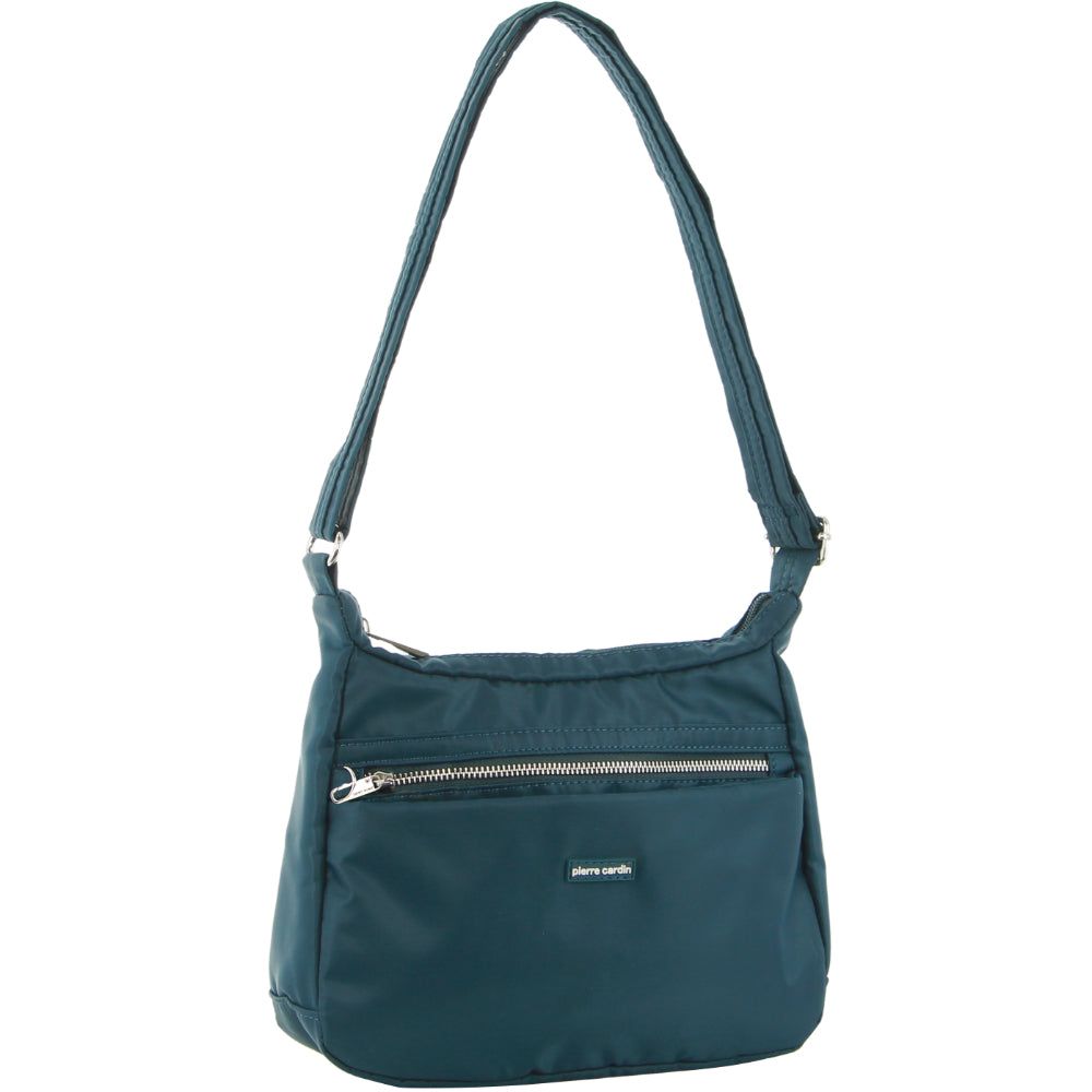 Bolsas Crossbody Pierre Cardin Anti-Theft Cross Body Bag Feminino Turquesa | 8479-TMDQA