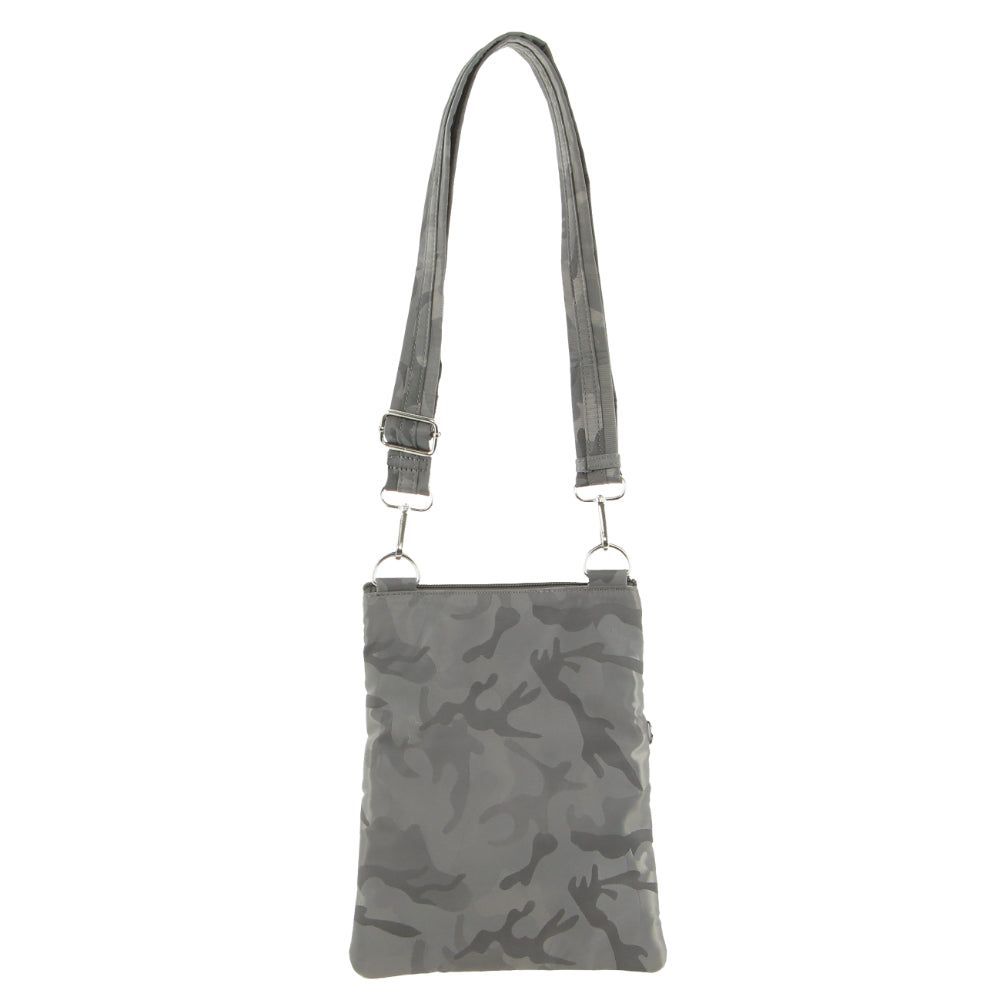 Bolsas Crossbody Pierre Cardin Anti-Theft Cross Body Bag Masculino Cinzentas Camufladas | 6135-JEBVR