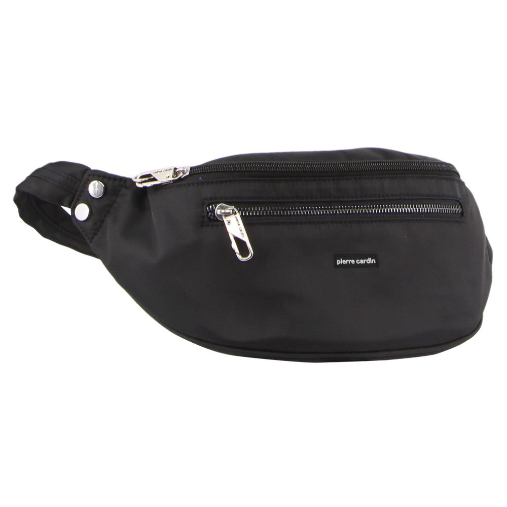Bolsas Crossbody Pierre Cardin Anti-Theft Waist Bag Masculino Pretas | 3895-ETYQD