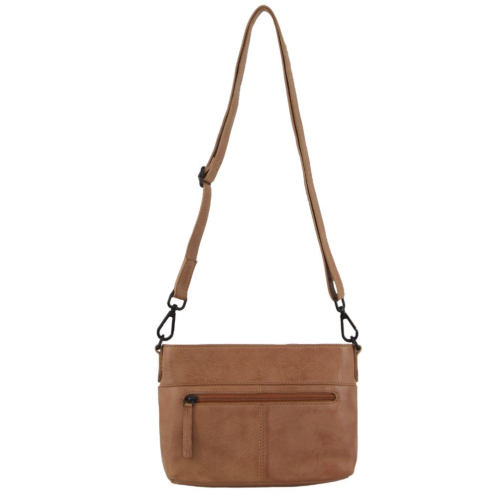 Bolsas Crossbody Pierre Cardin Couro Cross-Body Bag Feminino Luz Marrom | 6819-ITGNW
