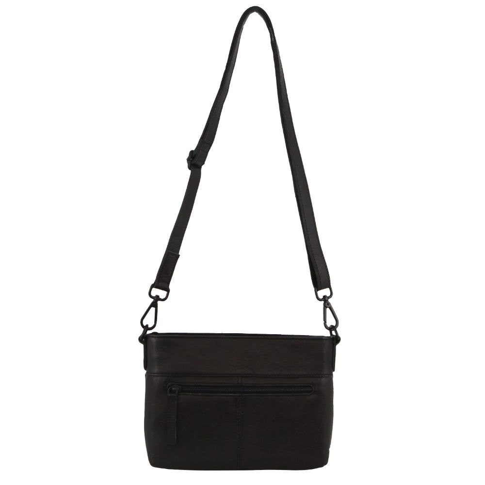 Bolsas Crossbody Pierre Cardin Couro Cross-Body Bag Feminino Pretas | 5846-UKWJH