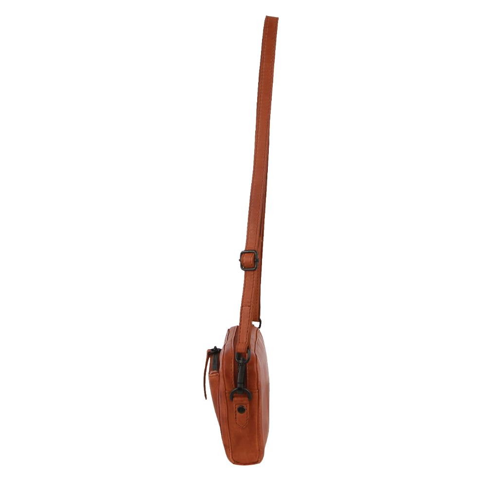 Bolsas Crossbody Pierre Cardin Couro Cross-Body Bag Feminino Marrom | 3957-WGIOP