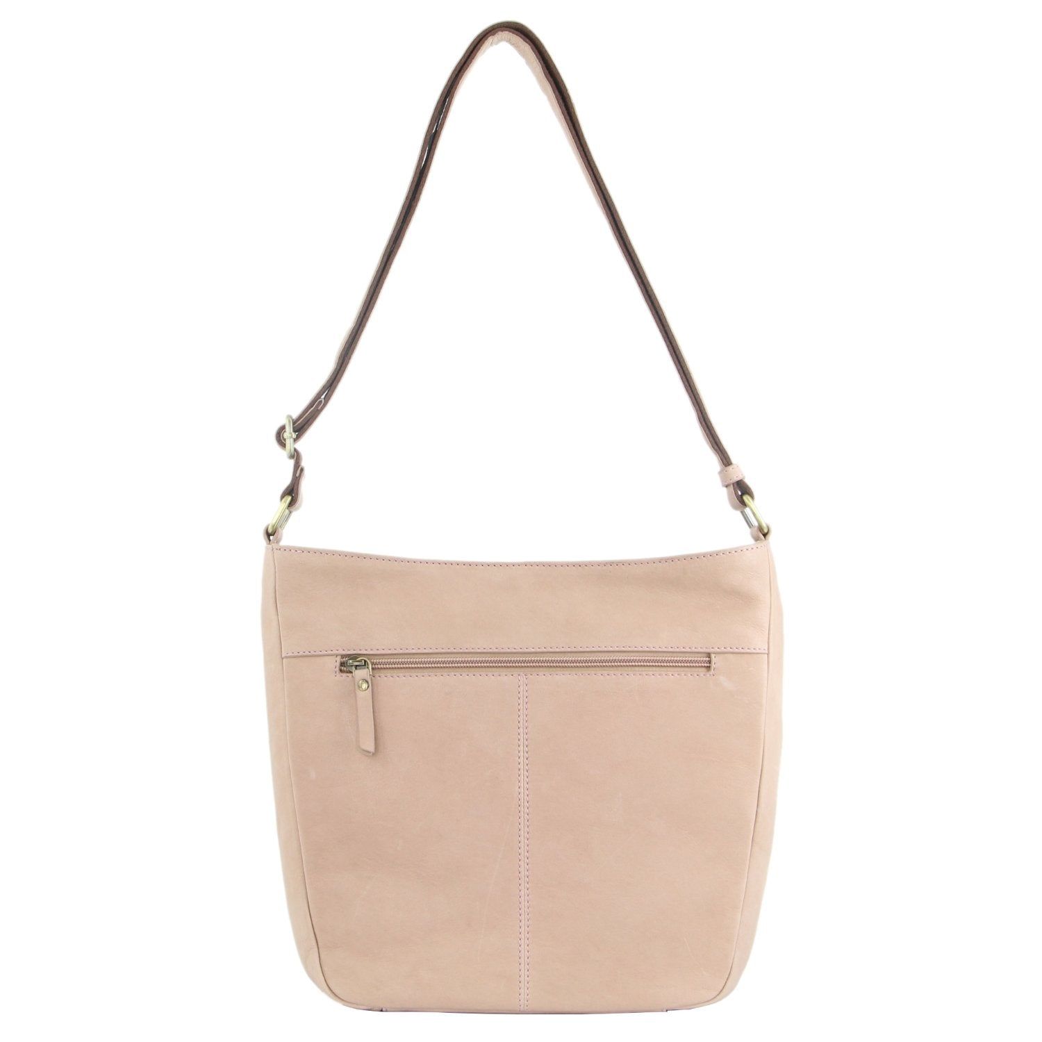 Bolsas Crossbody Pierre Cardin Herringbone Embossed Leather CrossBody Bag Feminino Rosa | 9738-UARIJ
