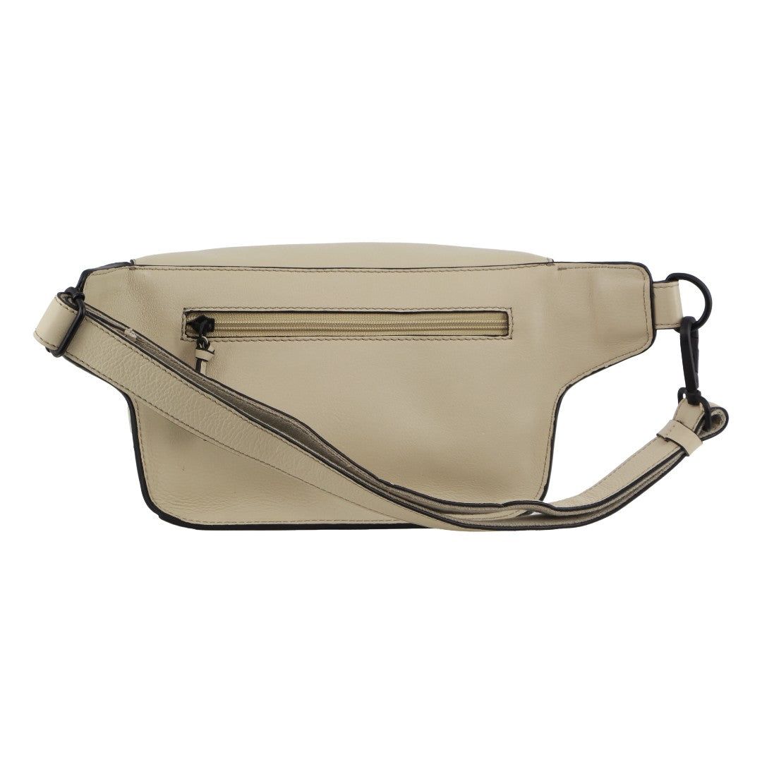 Bolsas Crossbody Pierre Cardin Leather 3-Way Sling Bag Feminino Cement | 7431-XROIQ
