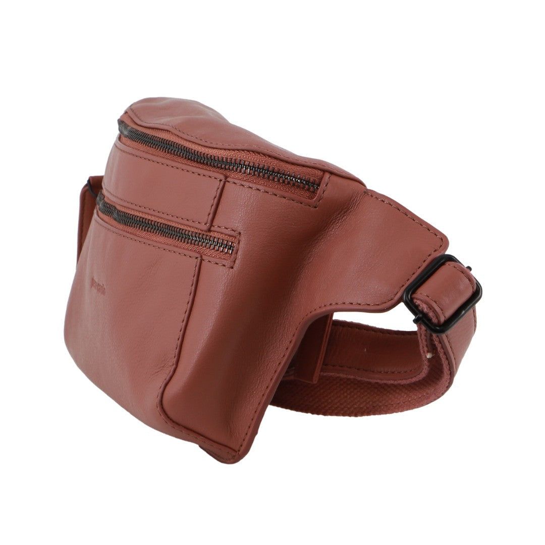 Bolsas Crossbody Pierre Cardin Leather 3-Way Sling Bag Feminino Rosa | 3927-RDZAB