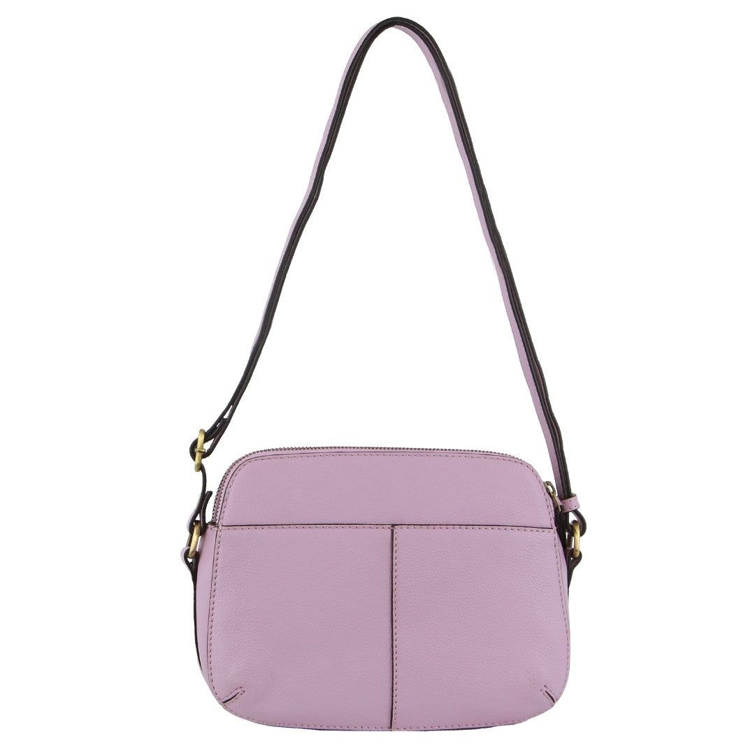Bolsas Crossbody Pierre Cardin Leather Crossbody Bag Feminino Rosa | 8403-RUPJY
