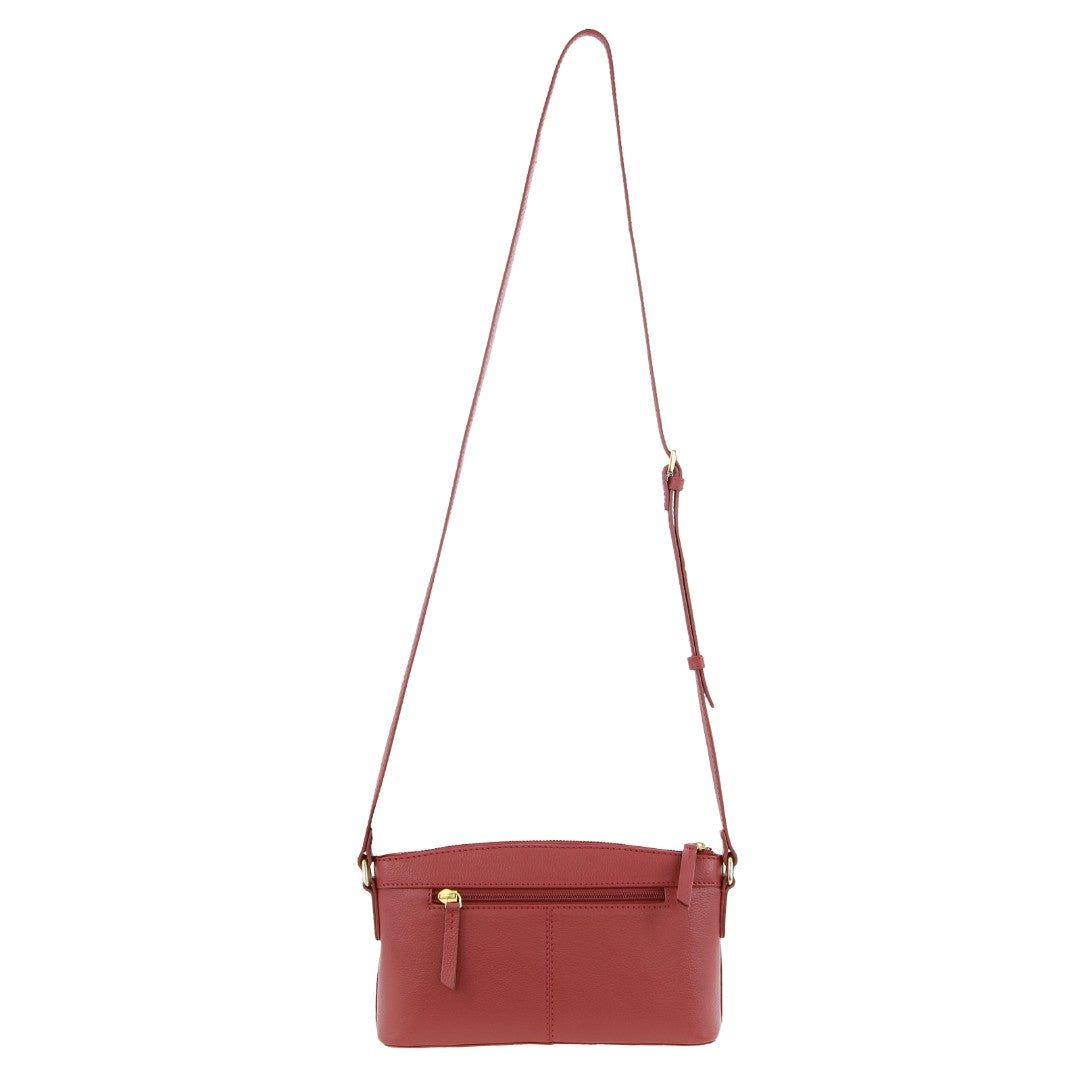 Bolsas Crossbody Pierre Cardin Leather Crossbody Bag Feminino Rosa | 8092-FTUDR