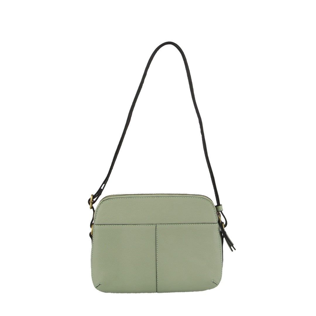 Bolsas Crossbody Pierre Cardin Leather Crossbody Bag Feminino Jade | 6450-AYRDS