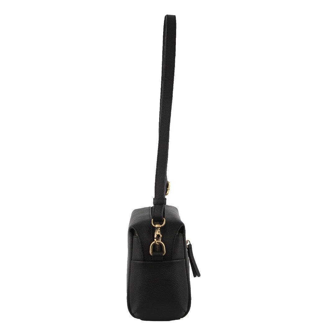 Bolsas Crossbody Pierre Cardin Leather Cross-Body Bag Clutch Feminino Pretas | 6394-VNSXF