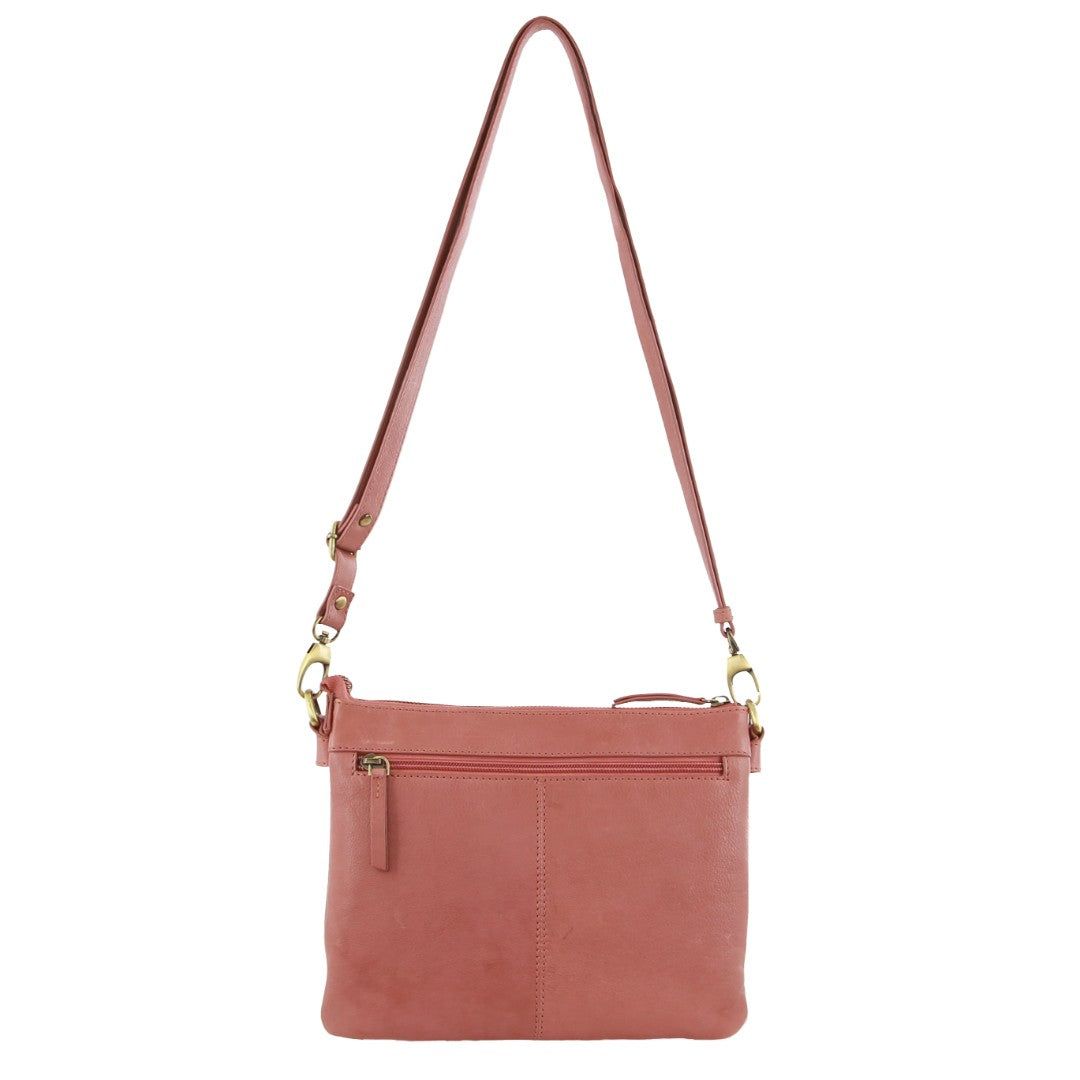 Bolsas Crossbody Pierre Cardin Leather Crossbody Bag Feminino Marsala | 6034-BXGOK