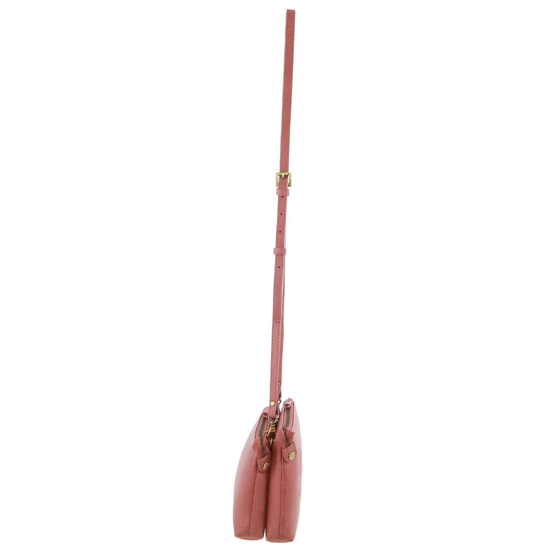 Bolsas Crossbody Pierre Cardin Leather Crossbody Bag Feminino Marsala | 4287-ZYGKQ