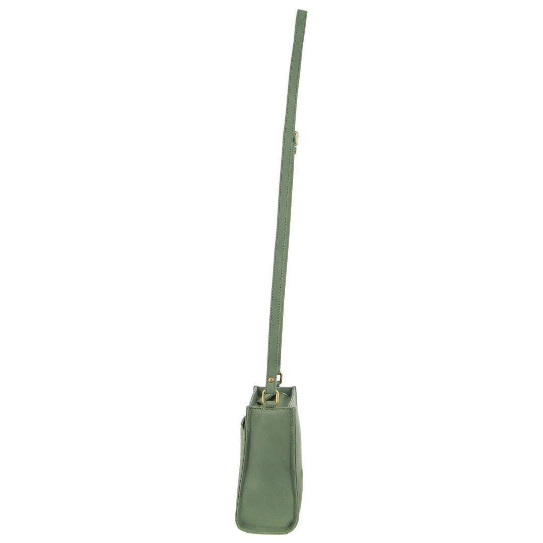 Bolsas Crossbody Pierre Cardin Leather Diamond Pattern Embossed Cross-Body Bag Feminino Verde Oliva | 8561-AFLQV