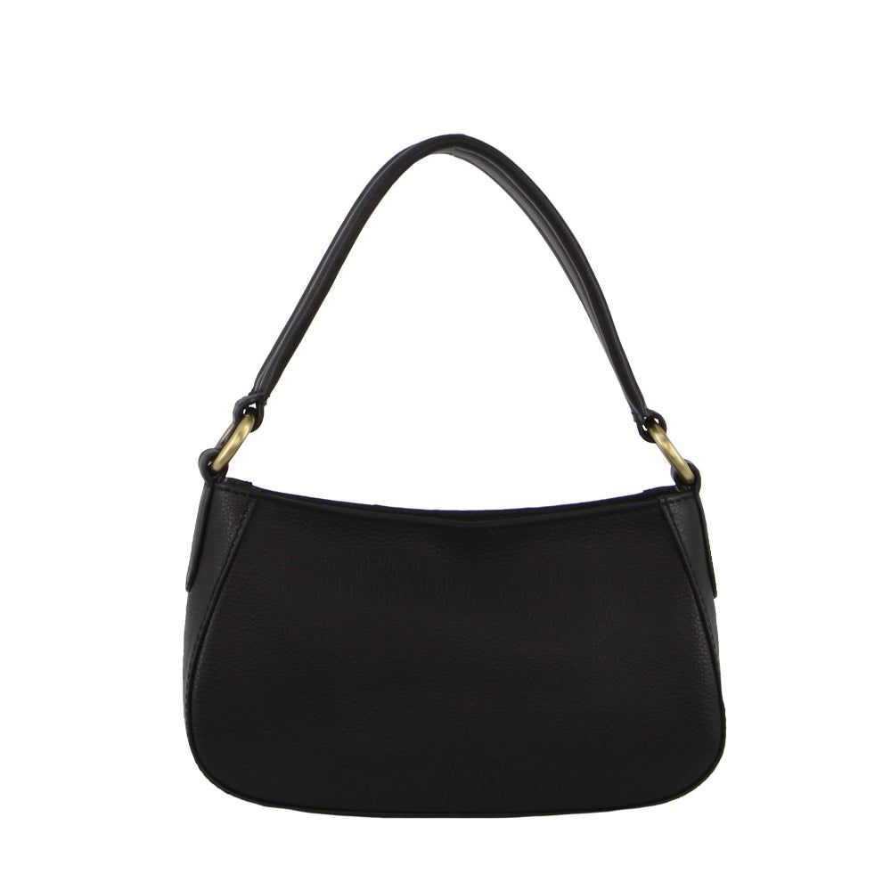 Bolsas Crossbody Pierre Cardin Leather Flap Over Bag Feminino Pretas | 9784-OSGDU