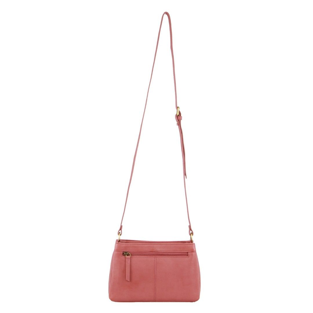 Bolsas Crossbody Pierre Cardin Leather Perforated Design Cross-Body Bag Feminino Marsala | 0375-IKEGB