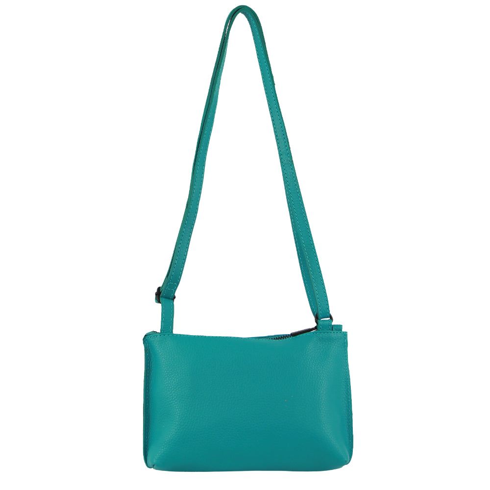 Bolsas Crossbody Pierre Cardin Leather Trendy Cross-Body Bag Feminino Turquesa | 9140-HDUWZ