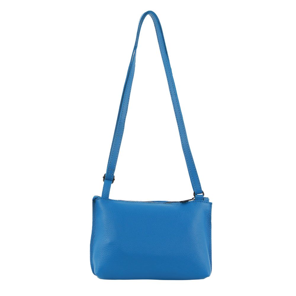 Bolsas Crossbody Pierre Cardin Leather Trendy Cross-Body Bag Feminino Luz Turquesa | 9724-AOLVG