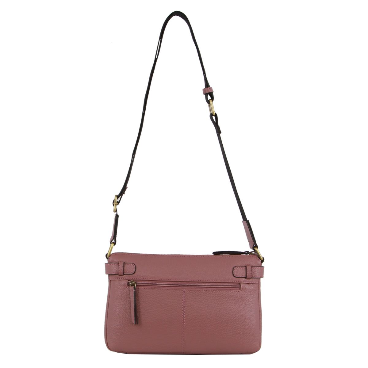 Bolsas Crossbody Pierre Cardin Leather Webbing Strap Handbag Feminino Rosa | 7596-PMRZB