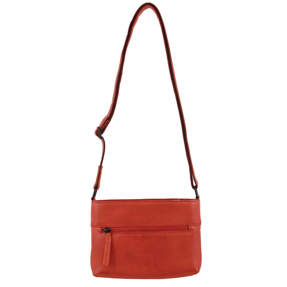 Bolsas Crossbody Pierre Cardin Leather Woven Embossed Cross-Body Bag Feminino Laranja | 7021-ZVJHF