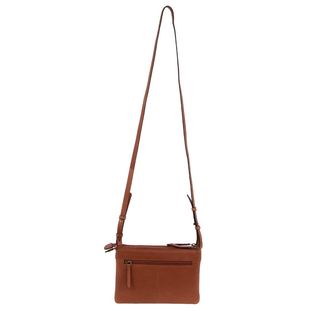 Bolsas Crossbody Pierre Cardin leather Pleated-Design Cross-Body Bag Feminino Marrom | 5294-JFKHX