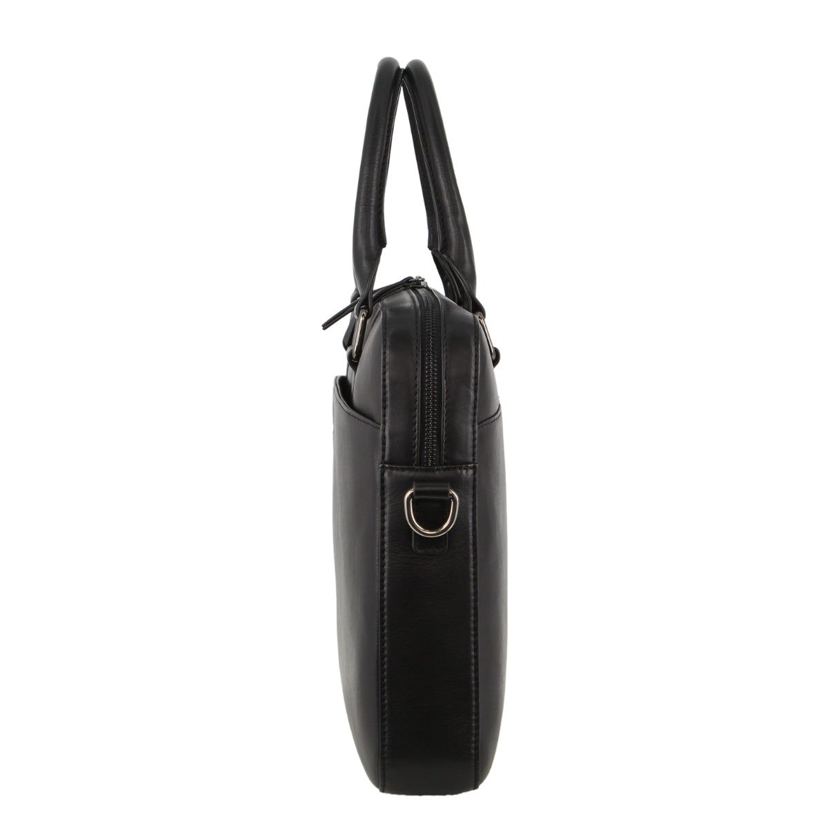 Business Computer Bags Pierre Cardin Leather Business Satchel Bag Masculino Pretas | 2419-ALYMJ