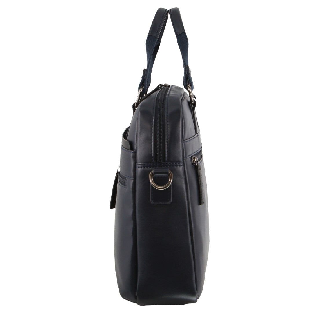 Business Computer Bags Pierre Cardin Leather Business Computer Bag Masculino Pretas | 4659-HXOID