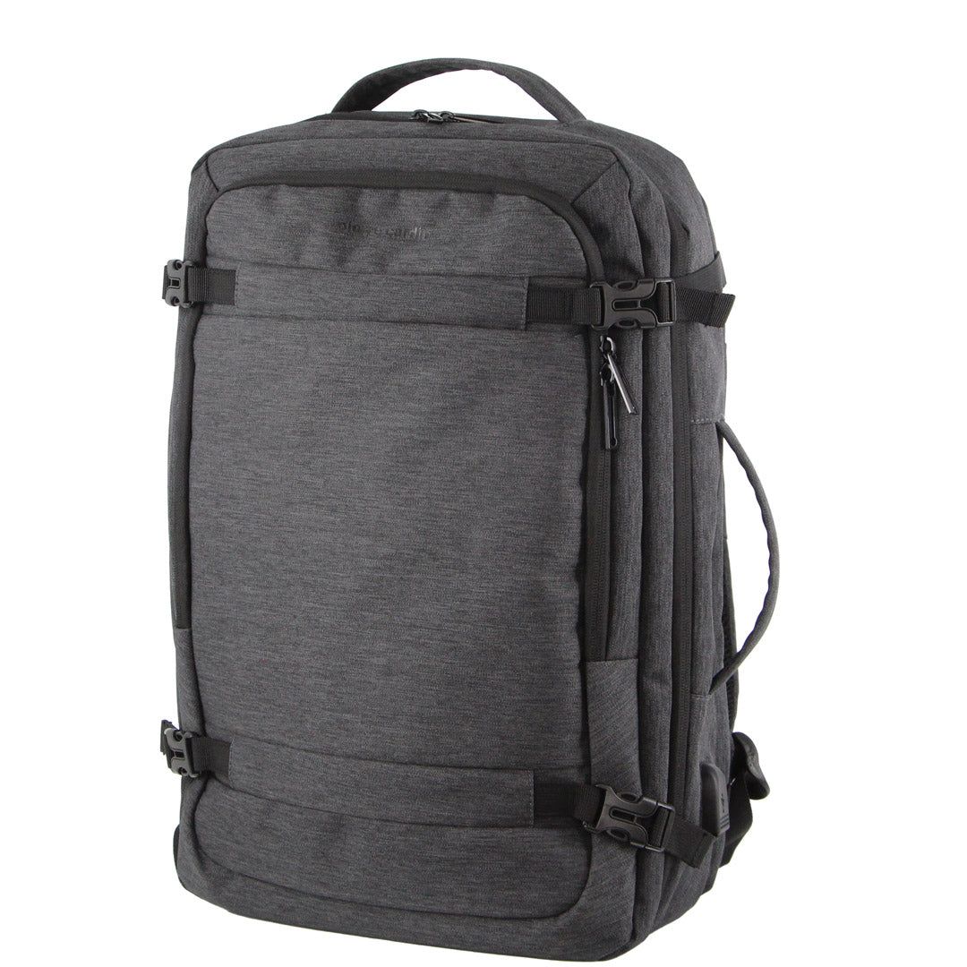 Business Computer Bags Pierre Cardin Travel & Business Backpack with Built-in USB Port Masculino Cinzentas | 5316-HTPDC
