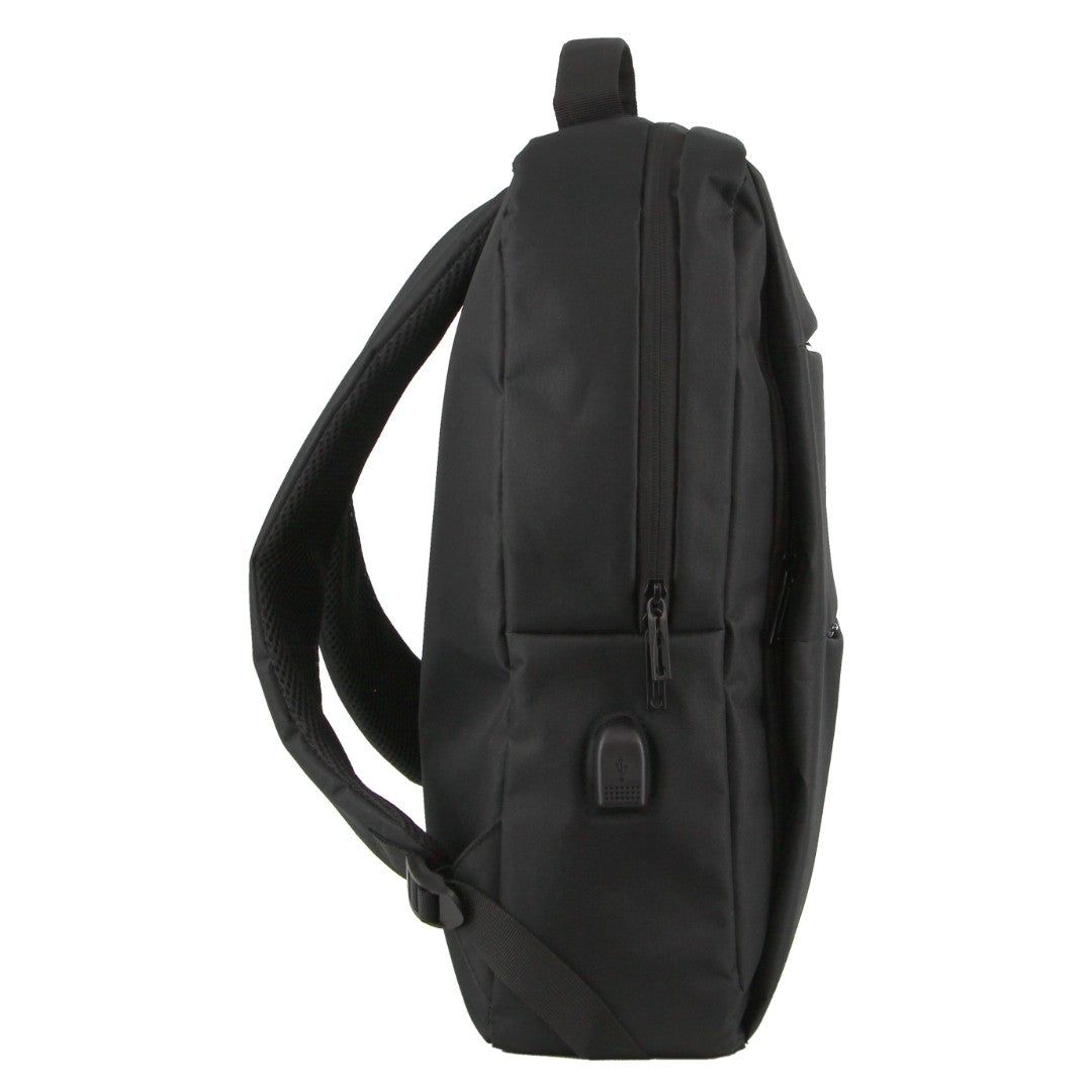 Business Computer Bags Pierre Cardin Travel & Business Backpack with Built-in USB Port Masculino Pretas | 3806-CNHKU