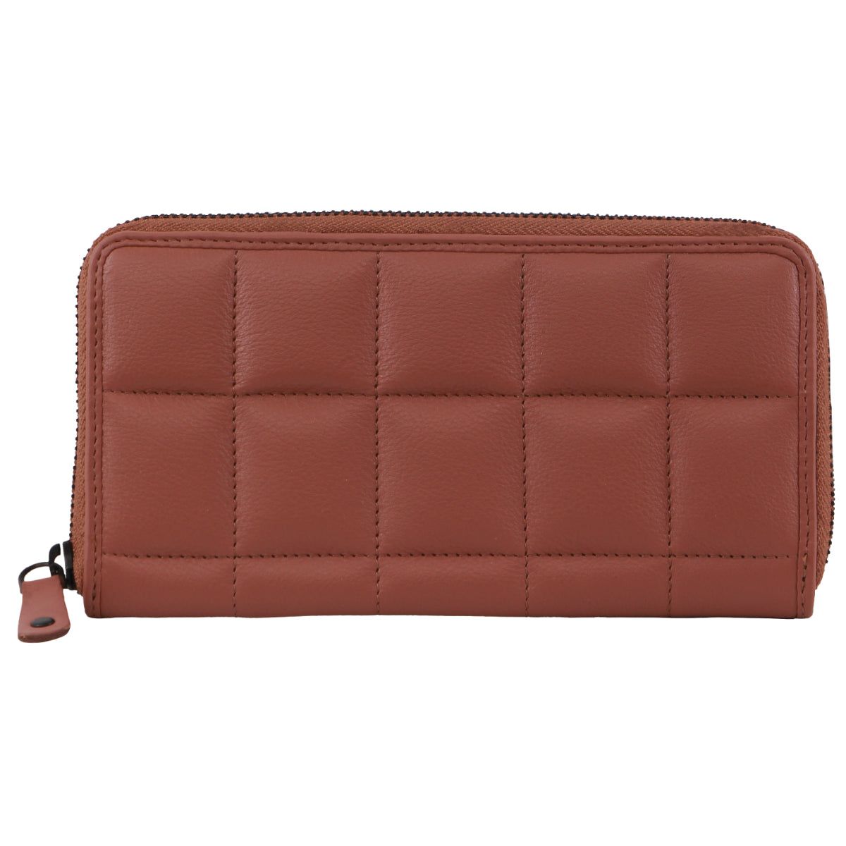 Carteira Com Zíper Pierre Cardin Italian Pleated Leather Zip Wallet Feminino Turquesa | 4837-PCFOX