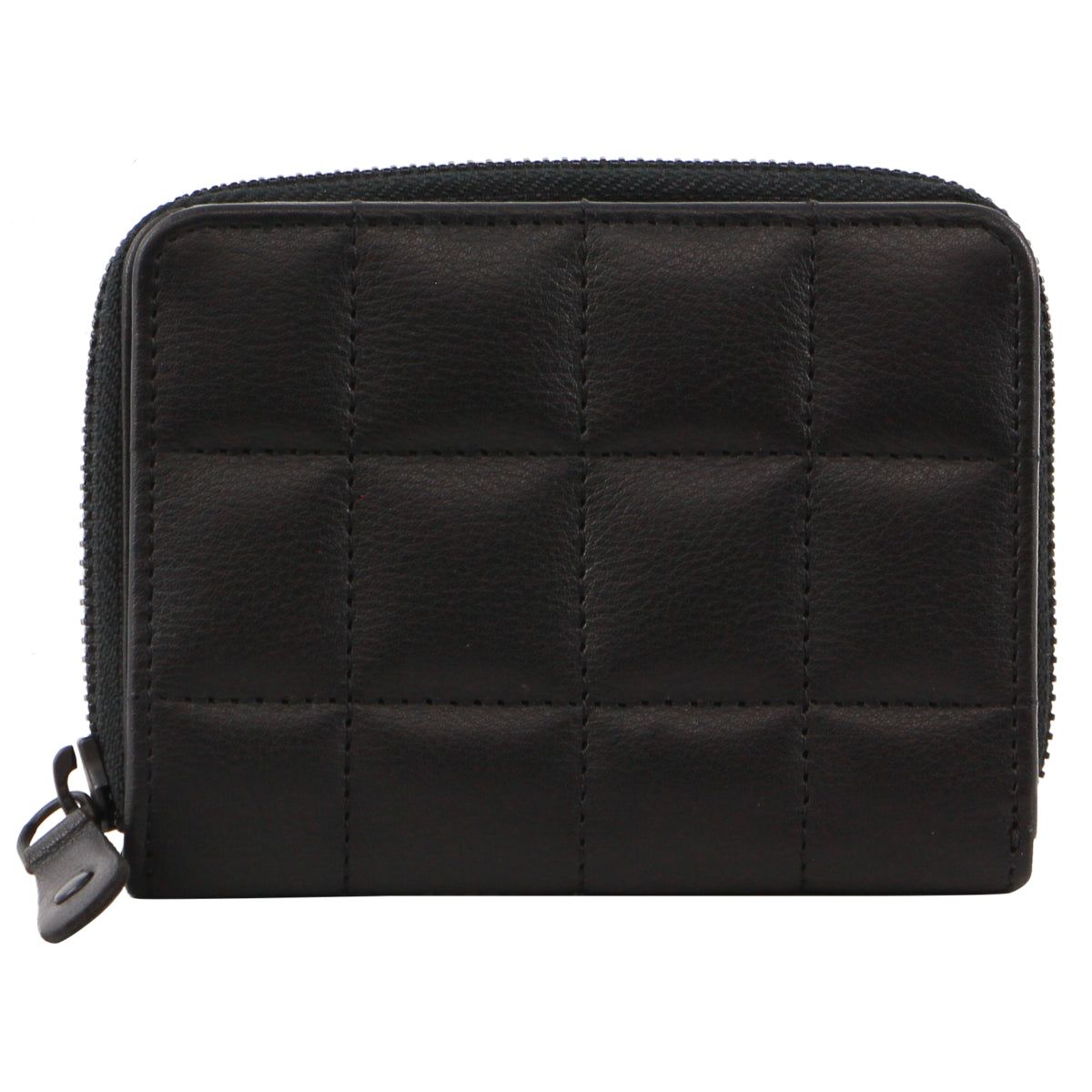 Carteiras Grandes Pierre Cardin Italian Pleated Leather Press Stud Wallet Feminino Cement | 1826-DJLBT