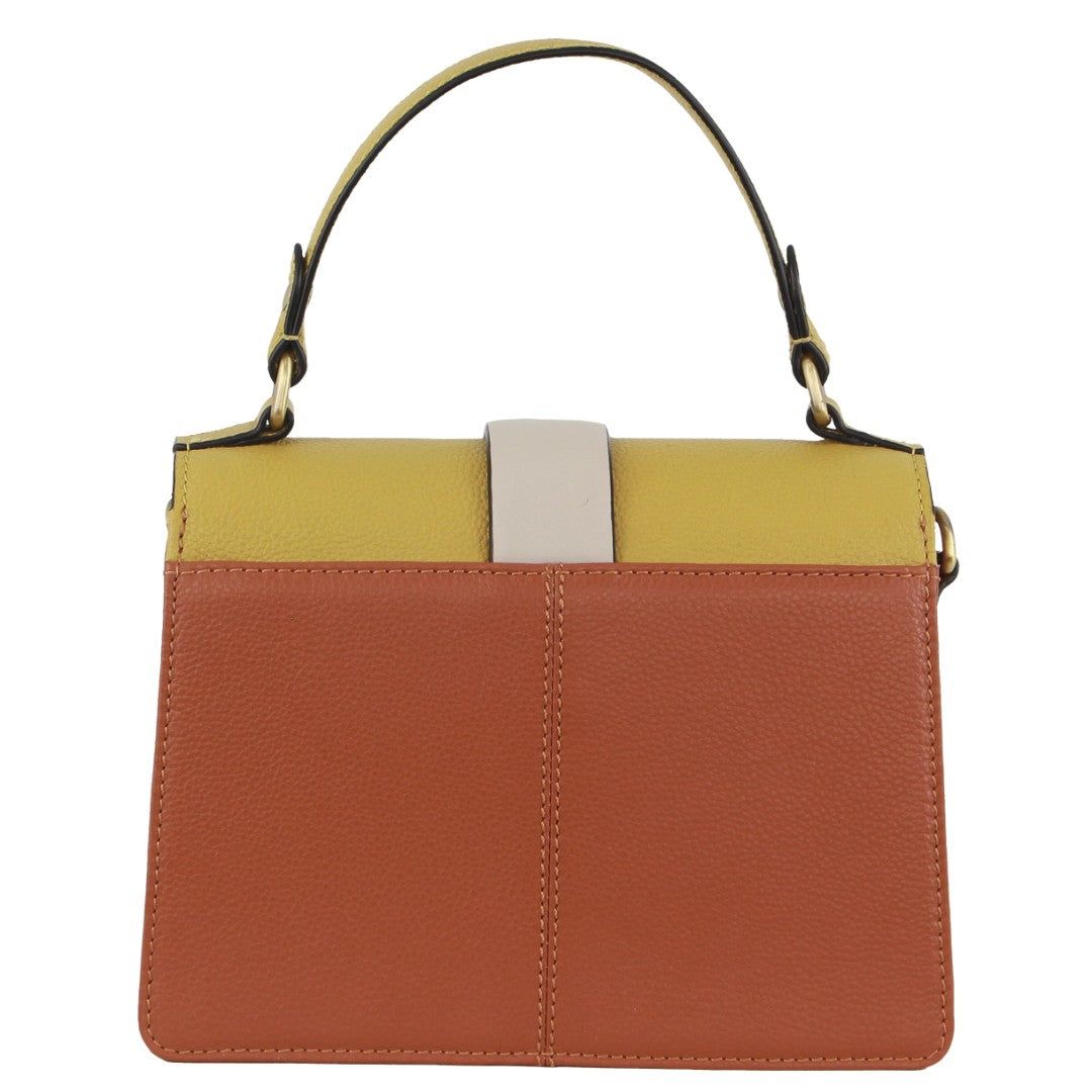 Clutch Pierre Cardin Leather Cross-Body Clutch Bag Feminino Amarelas | 1783-FOKGL